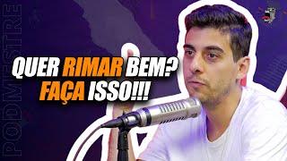 FÁBIO BRAZZA ENSINA COMO RIMAR E SER O MELHOR NA COMPOSIÇÃO [upl. by Anitsrhc189]