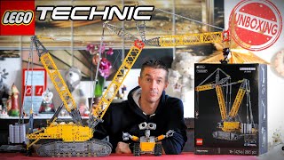 LEGO TECHNIC 42146 LIEBHERR LR 13000 Unboxing et plus si affinités  lego review crane [upl. by Adekram]