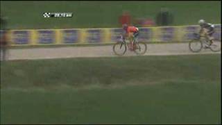 Cancellara wins ParisRoubaix 2010  Highlights in Dutch [upl. by Ailuy381]