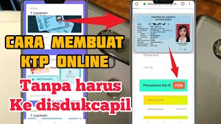 cara membuat ktp online  cara cetak ktp online [upl. by Alano142]