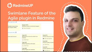 Agile Swimlane Feature in Redmine [upl. by Enej61]