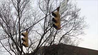 Winkomatic Pedestrian Signals and Eagle Flatback Traffic Signals Columbus Ohio [upl. by Lasyrc788]