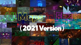 ALL MAPS IN FLOOD ESCAPE 2 2021 [upl. by Trebbor279]