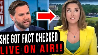 JD Vance ANNIHILATES Margaret Brennan LIVE on air [upl. by Ecnerol]