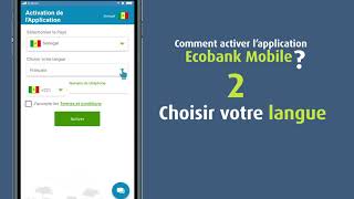 Activation Ecobank Mobile App [upl. by Otrebogad]