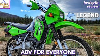 Paying Tribute to a Legend Kawasaki KLR650 Gen 1 Review [upl. by Lathrop]