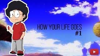 How your life goes  Episode 1  A Cartoon Vlog by Antik Mahmud [upl. by Adalard]