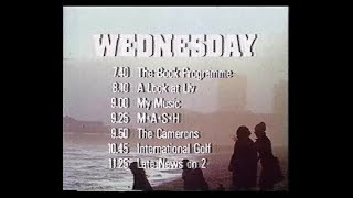 BBC2 Continuity  2nd October 1979 [upl. by Ahsiemat]