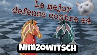 Defensa Nimzowitsch PROS y CONTRAS [upl. by Karylin973]