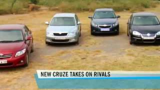 Midsize showdown New Cruze takes on rivals [upl. by Daht]