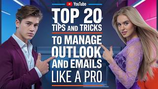 Top 20 Tips and Tricks to Manage Outlook and Emails Like a Pro outlook2023 outlooktutorial email [upl. by Prudi965]