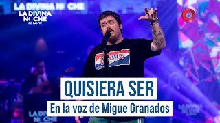 Migue Granados se lució cantando un éxito de Alejandro Sanz con la banda de Dante Gebel [upl. by Glyn]