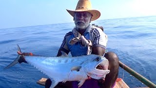 QUEEN FISH  KING FISH CATCHING AT OFFSHORE [upl. by Aicsila]