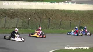 IAME X30 International Final 2012 Master Final [upl. by Venice]