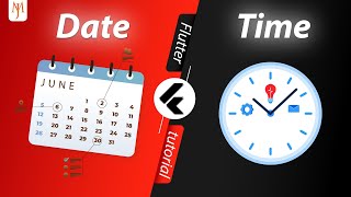 Date Picker Time Picker Date Range Picker  Flutter Tutorial [upl. by Rockafellow]