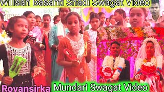 New Mundari Swagat Song Video Rang Birang Jamda Te Mundari Video  Royansirka 2024 [upl. by Aened]