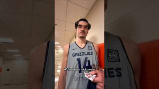 Grizzlies player with the best nickname is [upl. by Naujud]