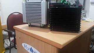 Air Oil Cooler Call 9600155610 AC and DC fan Hydraulic Power Pack [upl. by Ailiec]