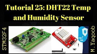 STM32F4 Discovery board  Keil 5 IDE with CubeMX Tutorial 25  DHT22 Temperature amp Humidity Sensor [upl. by Drareg]