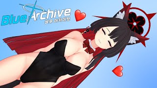 Blue Archive MMD quot 이 와카모 당신을 위해서라면 뭐든지♡ quot [upl. by Kaliope]