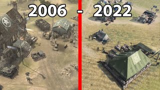 Evolution of COMPANY OF HEROES Games 2006  2022 [upl. by Atinra]