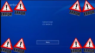 Fix PS4 Error CE364340 672amp505 [upl. by Deden171]