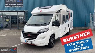 2017 Burstner Ixeo Time IT 726 G Sovereign  For Sale at Camper UK [upl. by Dorine39]