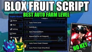 New Vector Hub Roblox Script  New Blox Fruits Script Update Best Auto Farm Level  Mobile amp Pc [upl. by Kartis]