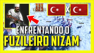 CONHEÇA A UNIDADE SECRETA DOS OTOMANOS  FUZILEIRO NIZAM  AGE OF EMPIRES 3 DE PTBR [upl. by Llehsor]