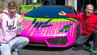 EPIC LAMBORGHINI MOD  SURPRISED MY BROTHER [upl. by Novart]