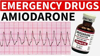 Amiodarone  Emergency medications [upl. by Yrot632]