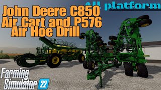 John Deere CSeries Air Cart Features [upl. by Ahsat]