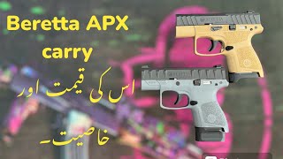 Beretta APX Carry Best Conceal Pistol USA 🇺🇸  Haider Arms [upl. by Leitao586]