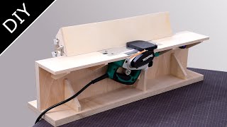 Make a Benchtop Jointer [upl. by Ydnat]