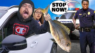 Something Funny Happened when Cops stop us FV Fams Fishing Pond Vlog [upl. by Oicnanev362]