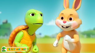 Le Lièvre et La Tortue  Plus Histoire Morale et Chansons pour Bébés en Français [upl. by Rosaleen806]