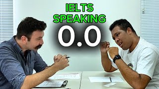 IELTS Speaking Band 00  Cant Communicate Man [upl. by Aihsened]