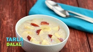 Banana Apple Porridge Healthy Breakfast by Tarla Dalal [upl. by Llennej]