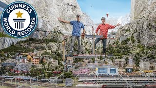 Miniatur Wunderland Largest Model Train Set  Guinness World Records [upl. by Aivatnuahs]