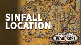 Sinfall Location WoW [upl. by Eednil]