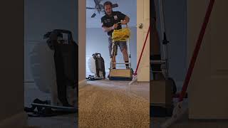 carpet encapsulation cleaning with a counter rotating brush machine [upl. by Ribble]