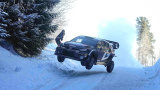 Test Rally Sweden 2024  Takamoto Katsuta  Aaron Johnston  Toyota Yaris Rally1 Hybrid HD [upl. by Gilson345]