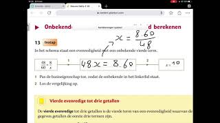 Onbekende term van een evenredigheid berekenen [upl. by Aztinay]