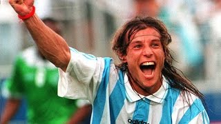 Claudio Caniggia ★ Goals Skills amp Assists [upl. by Leima]