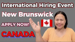 Canada International Hiring Event 2024  No Placement Fee  Direct Hire  Free LMIA buhaycanada [upl. by Tdnerb100]