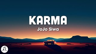 JoJo Siwa  Karma Lyrics [upl. by Annoda]