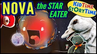 NOVA the Star Eater  Space Books  STEM for Kids 🚀 READ ALOUD [upl. by Neelie]