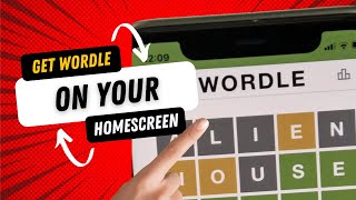 How to add Wordle to your Home Screen on Android [upl. by Aerdnuahs]