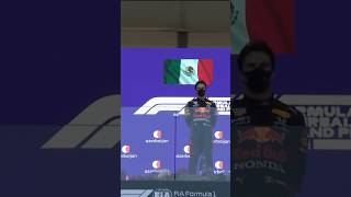 Este fin de semana se canta el HIMNO NACIONAL MEXICANO 🥵🏎️🔥 checo checoperez sergioperez [upl. by Pharaoh959]