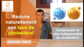 Comment réduire son taux de cholestérol sans médicament  HDL LDL athérome [upl. by Amek]